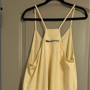 Free People hot shot onesie size small color banana